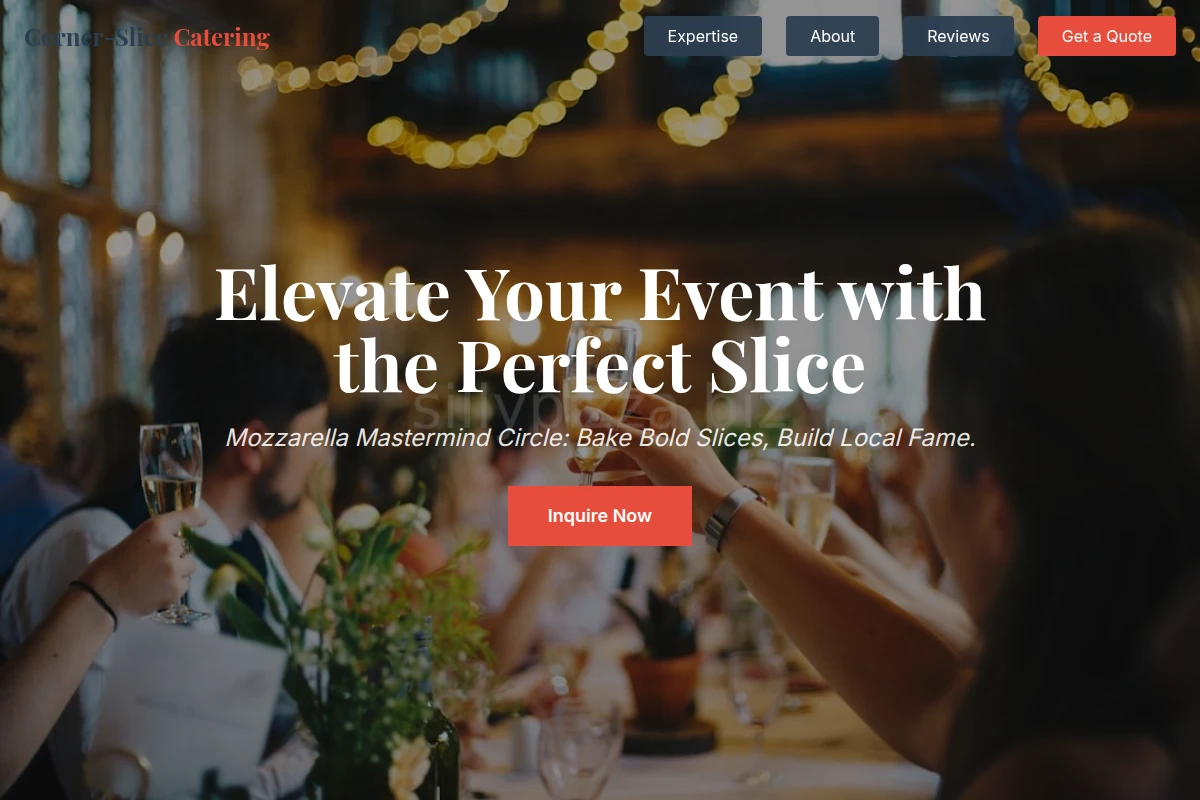 Corner-Slice Catering