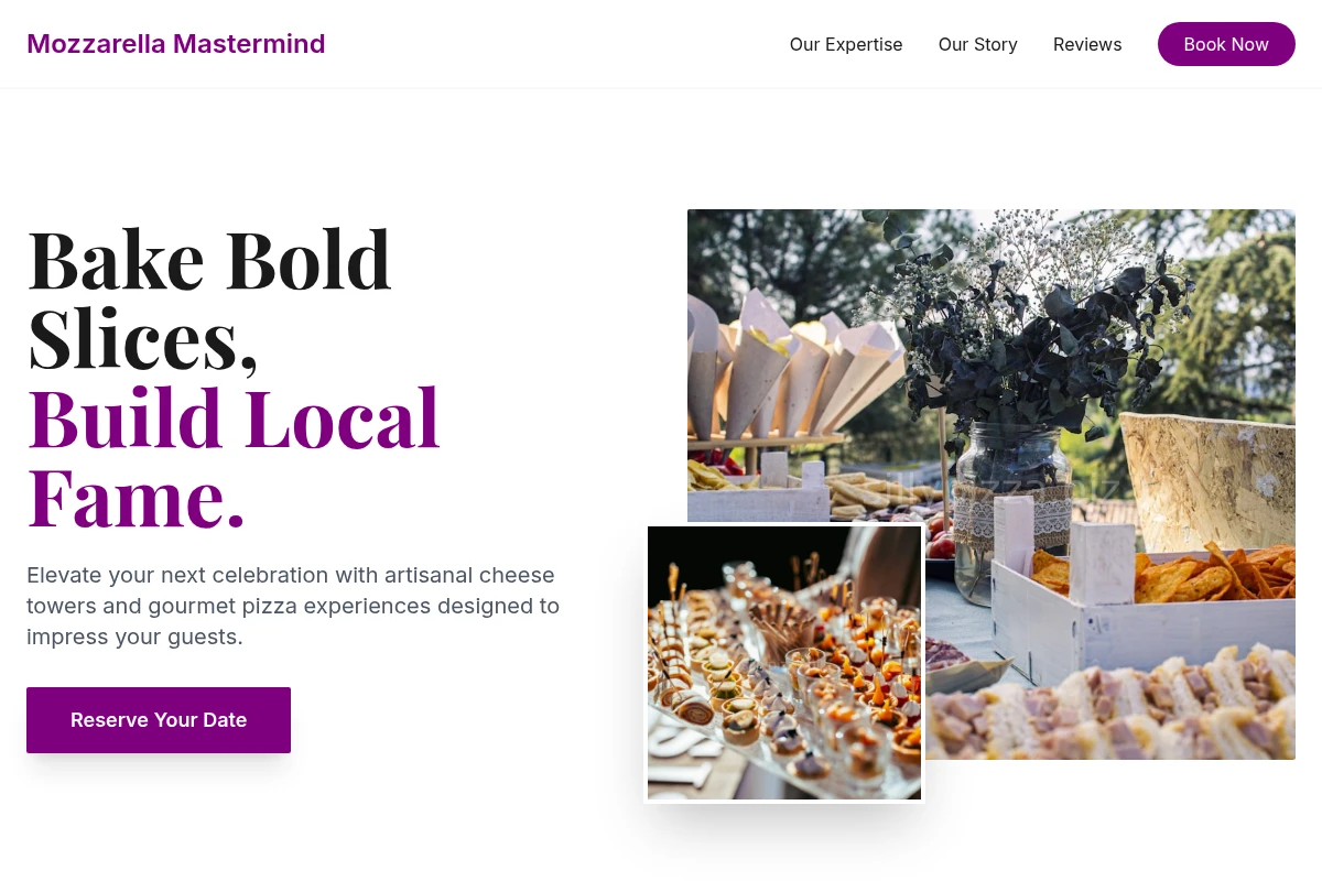 Mozzarella Catering