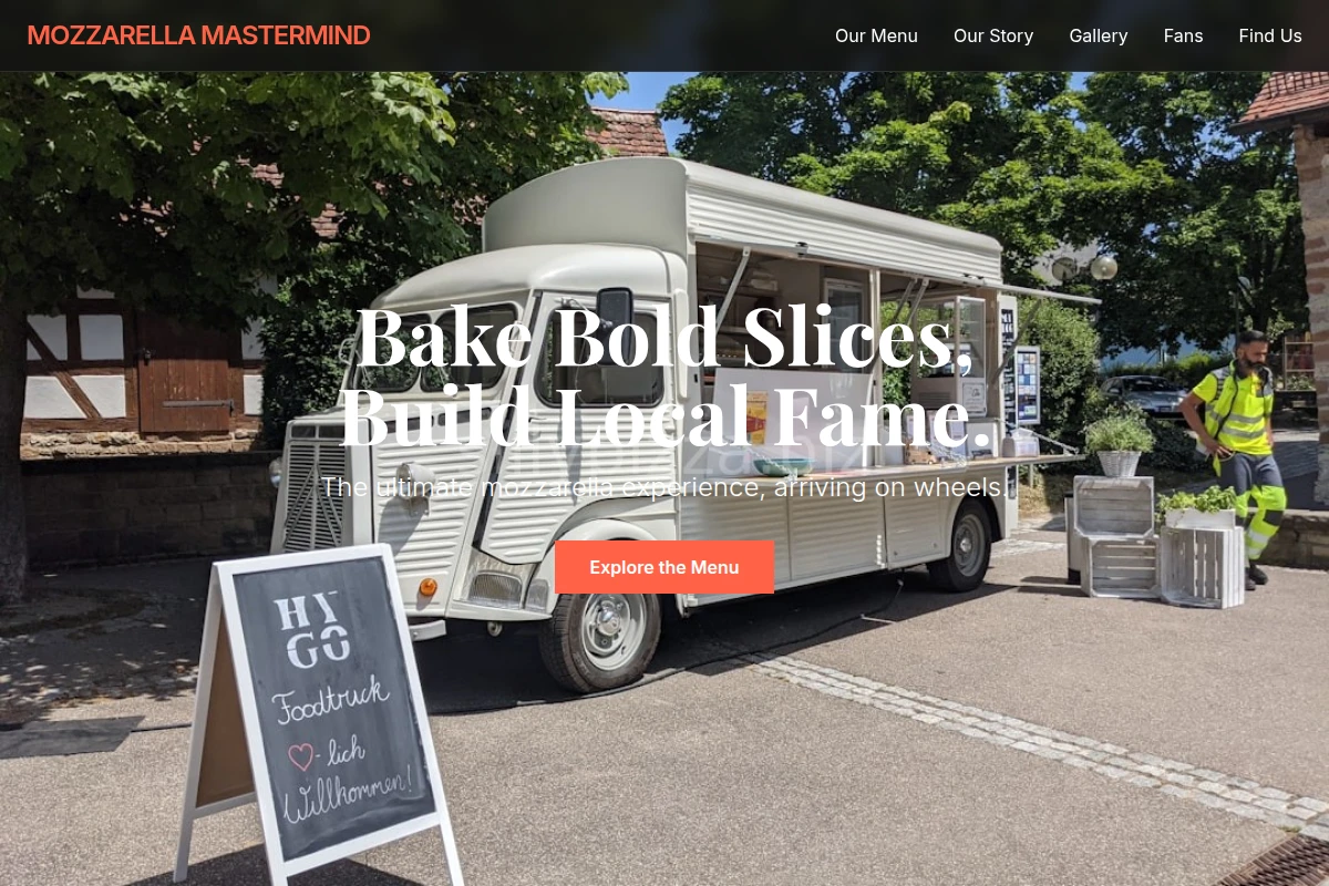 Mozzarella Food Truck