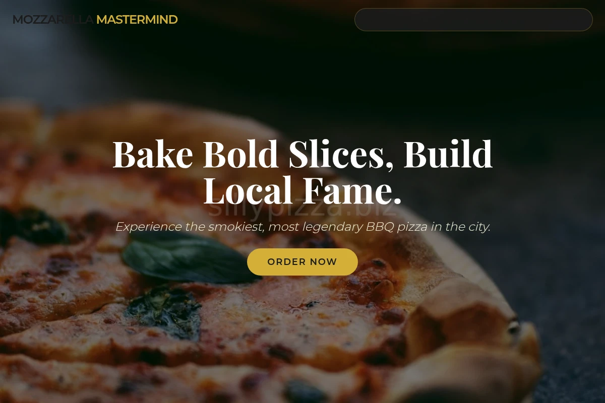 BBQ Pizza