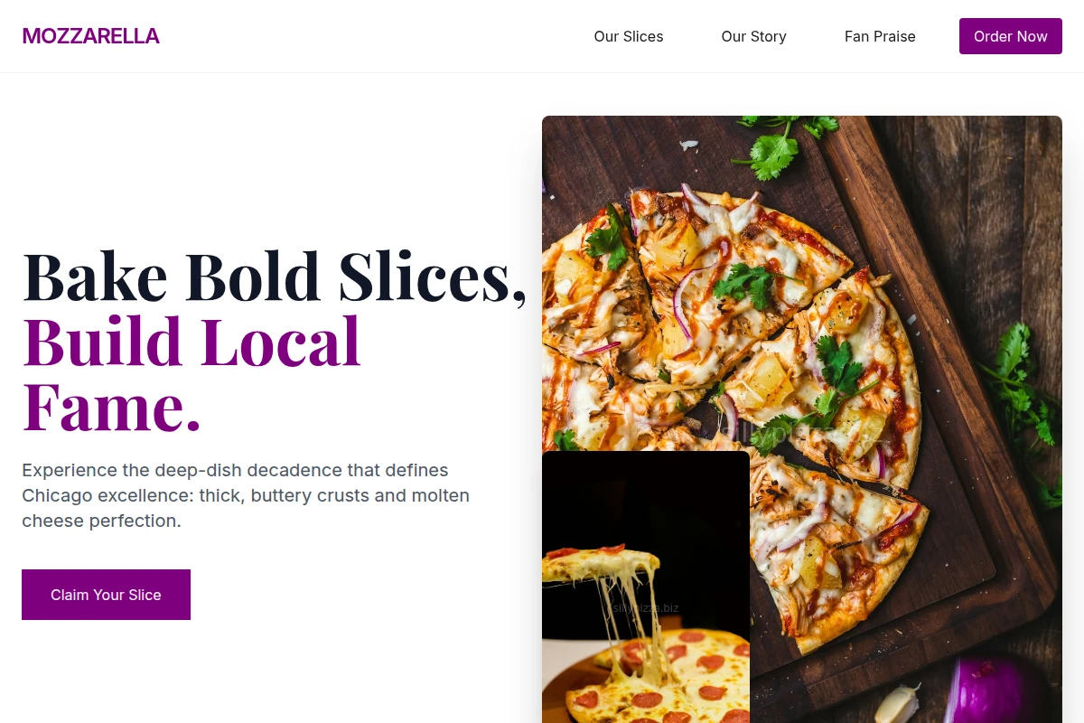 Deep-Dish Pizza