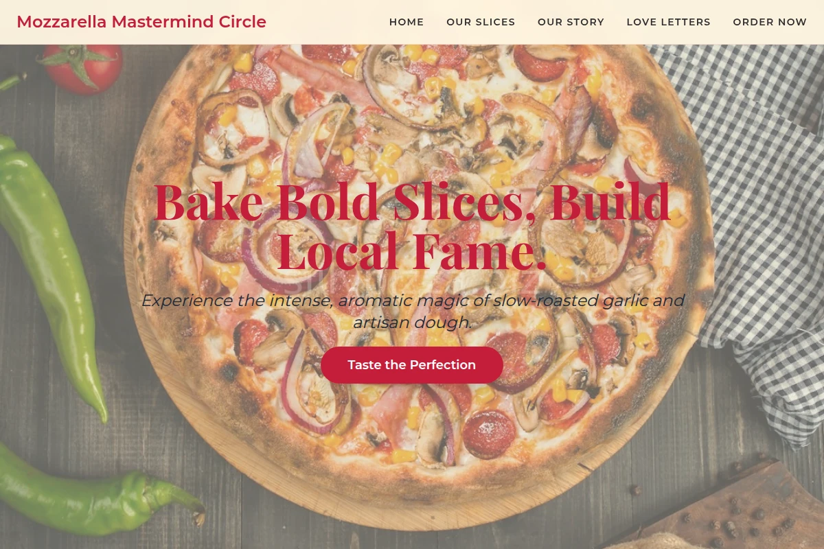 Garlic Pizza