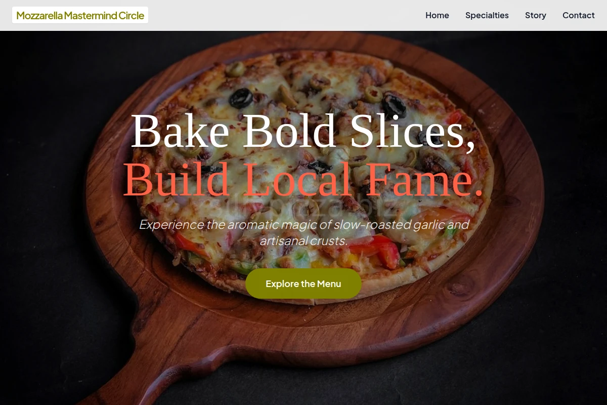 Garlic Pizza