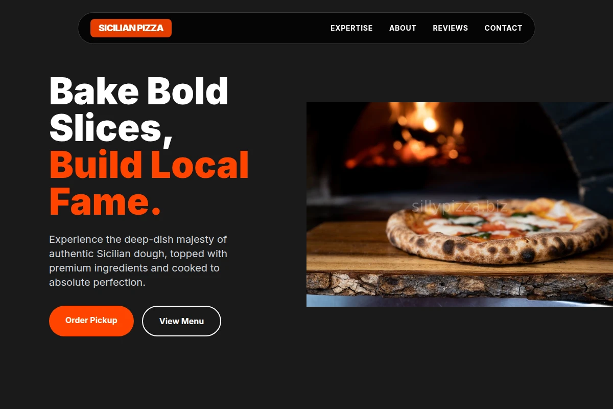 Sicilian Pizza