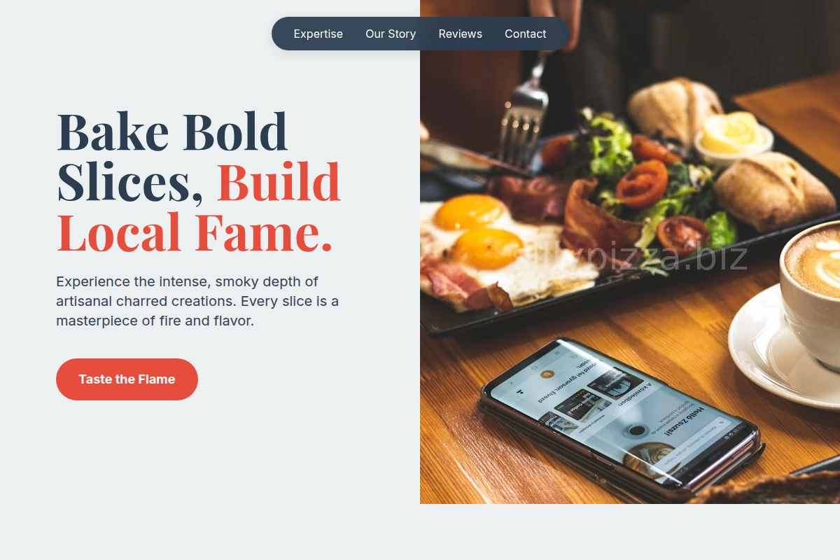 Charred Specialty Food